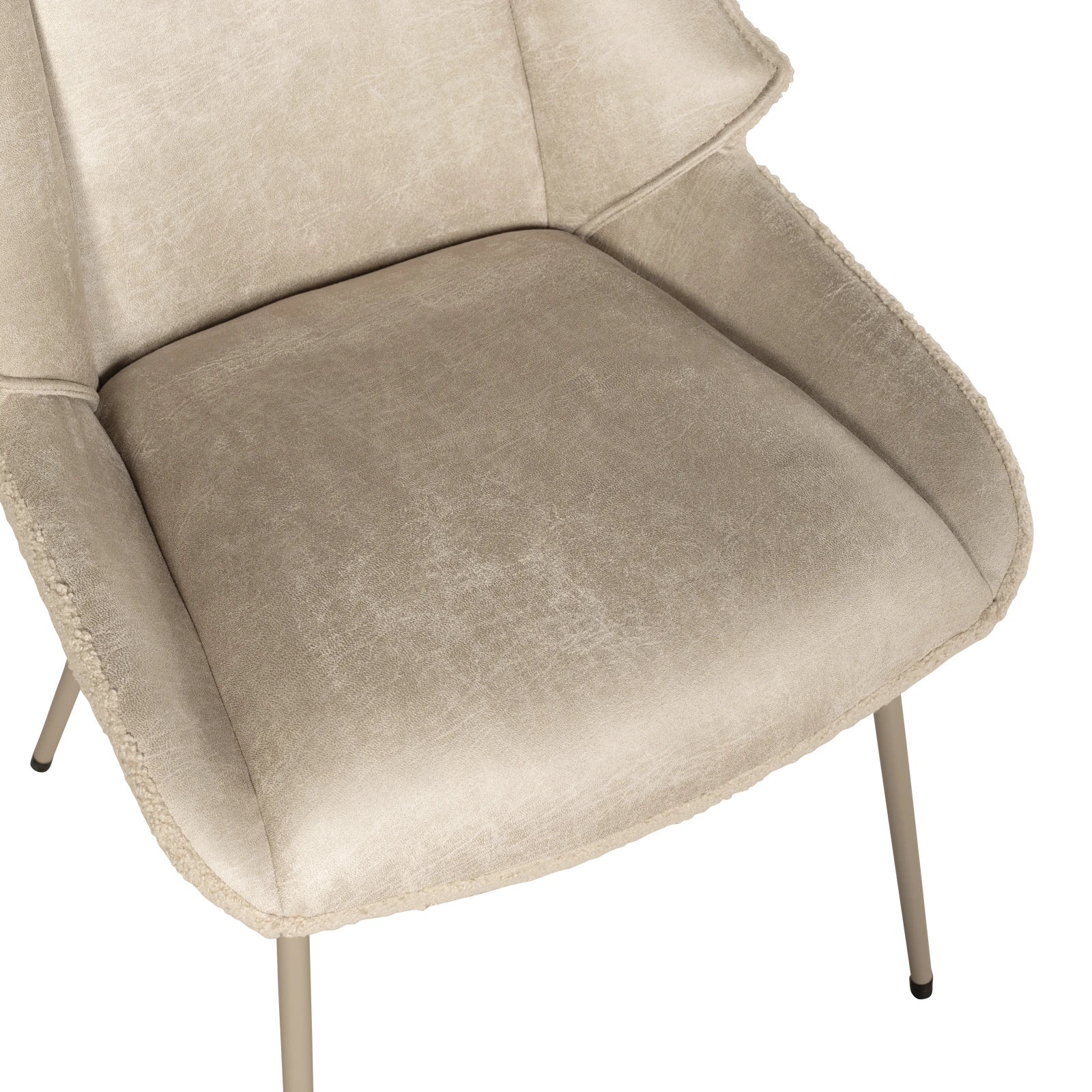 Eetkamerstoel Sabu (sale) - Bull Shell/Teddy Beige (OP=OP)