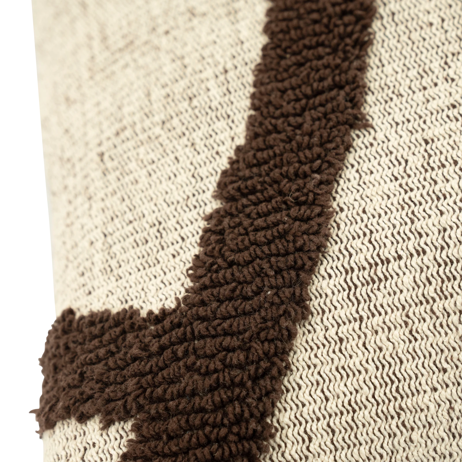 Sierkussen 45x45 Majani Darkbrown